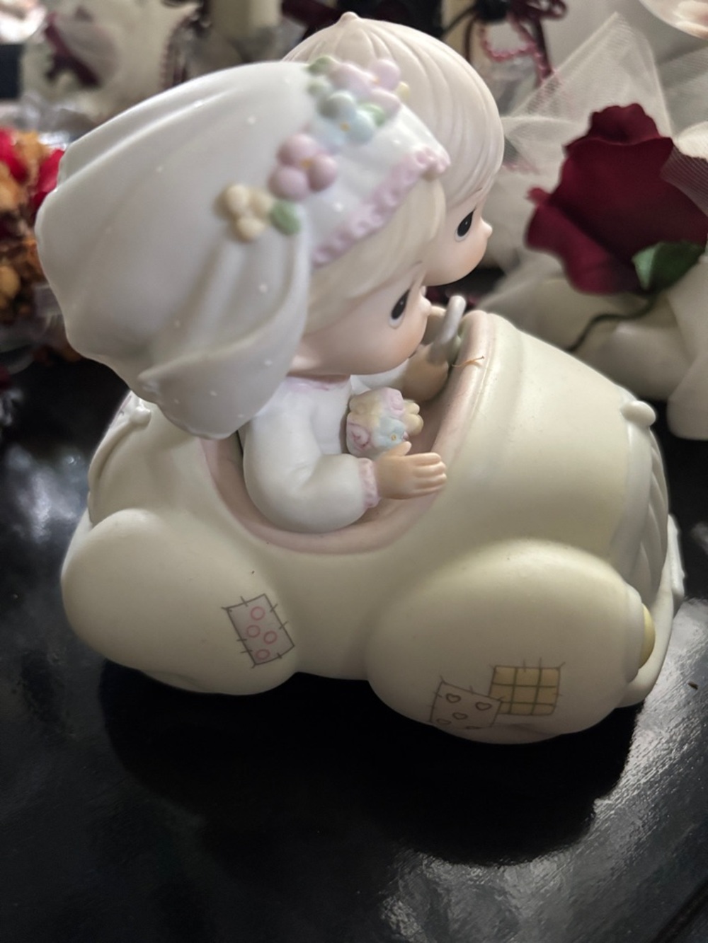 Precious Moments Wishing you Roads of Happiness Just Married Figurine - Picture 3 of 8